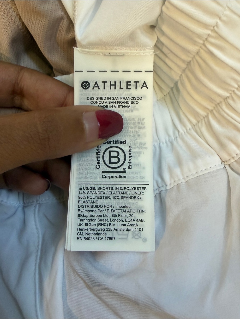 Athleta WEEKENDER MID RISE 3" RUN SHORT - Picture 6 of 6